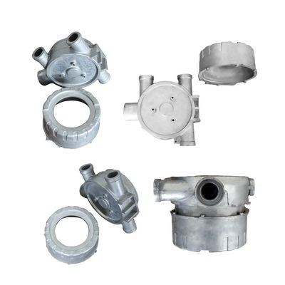 Parti in lega di alluminio pressofuso di dimensioni personalizzate con tolleranza di 0,01 mm e verniciatura a polvere