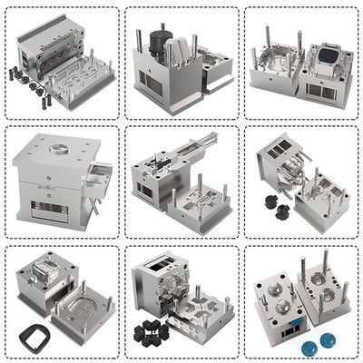 Progettazione di stampi di plastica personalizzati per vari materiali PA66/PC/PE/PVC/PMMA/PP/ABS/ASA/TPU/POM/Acetal/Acetron