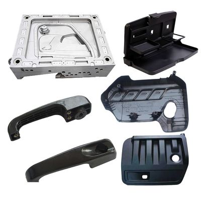 Stampo di iniezione di plastica a macchina CNC ad alta precisione per la lavorazione del cruscotto di auto su misura con stampo in acciaio P20, 718, 2738, 2316, S136, NAK80, 2344