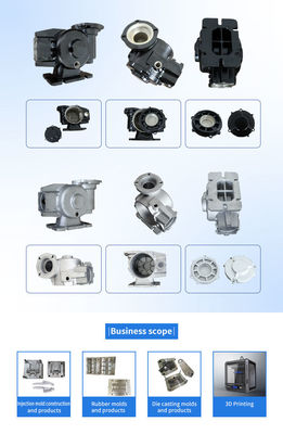 Modalità di modellazione del prodotto di stampo del veicolo Professional Custom Aluminium Casting Die Casting Part Mold con 30 anni di esperienza
