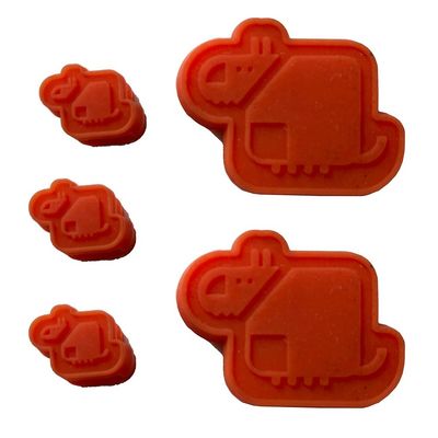 Parti di stampaggio in gomma personalizzate per varie forme Format di disegno 2D 3D