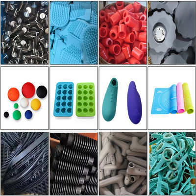 Parti per lo stampaggio in gomma di silicone eco-compatibile Forme personalizzate 20-90 Durezza di riva