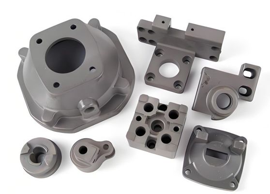Parti in alluminio pressofuso di dimensioni personalizzate con lavorazione CNC e trattamento superficiale di lucidatura