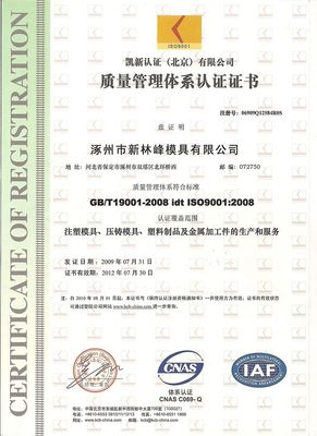 Stampo di iniezione in alluminio personalizzato per stampo per veicoli con 300000-1000000 colpi Vita del stampo e certificazione ISO9001: 2015