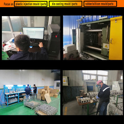 Stampo di iniezione in alluminio personalizzato per stampo per veicoli con 300000-1000000 colpi Vita del stampo e certificazione ISO9001: 2015