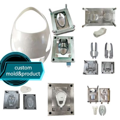 Stampo a iniezione plastica personalizzato per custodia di strumento di dosaggio utilizzando acciaio per stampi e formati di disegno 2D PDF CAD 3D STP STEP