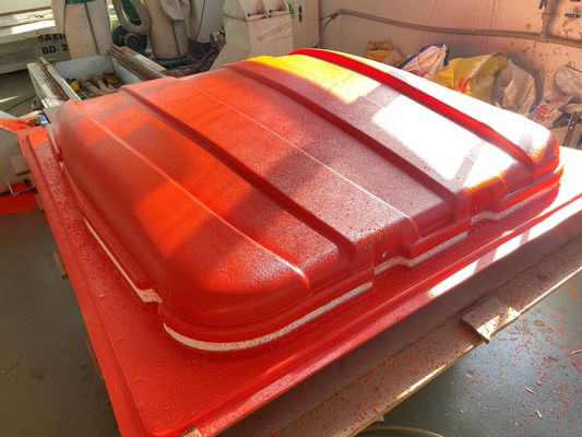 Parti di formazione del vuoto su misura per coperture di tetto di veicoli e materiali compositi in cuoio ABS da servizio di stampaggio