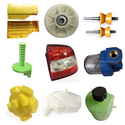 Stampaggio a iniezione di plastica certificato ISO9001 con colore e dimensioni personalizzati per applicazioni industriali