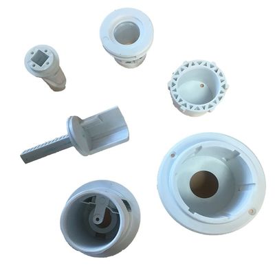 Parte di iniezione in plastica personalizzata per muffe e colori di alloggiamento di interruttori in plastica personalizzati