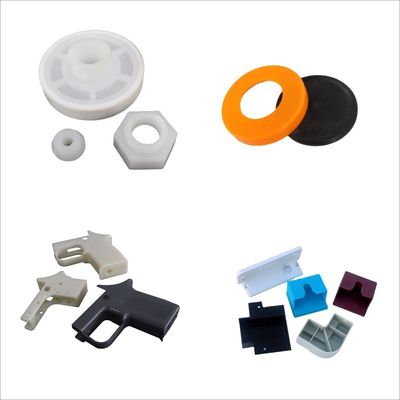 Stampo di iniezione in plastica ad alta durata per pistole giocattolo per bambini con materiale P20/718/738/NAK80/S136 e superficie di lucidatura