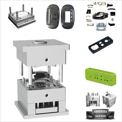 Stampo di iniezione in plastica ad alta durata per pistole giocattolo per bambini con materiale P20/718/738/NAK80/S136 e superficie di lucidatura