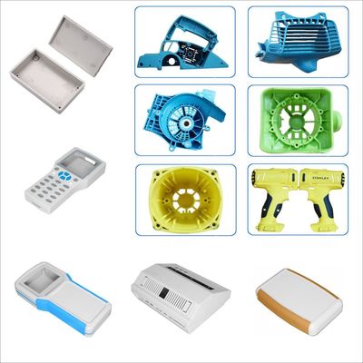 Diverse gamme di parti di plastica personalizzate parti stampate a iniezione con materiale da stampo NAK80 e durata superiore