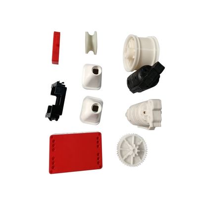 Prodotti di plastica, texture di superficie personalizzate Parti di iniezione in nylon per accessori di prodotti