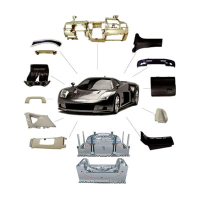 Professional Hot Runner Auto Mold per Moto Cases Rubber Automobile Plastic Injection Molding