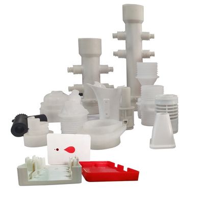 Parti di stampaggio ad iniezione di plastica su misura con utensili per stampi a cavità multipla e trama YS in ABS/PC/PP/PA66/PVC