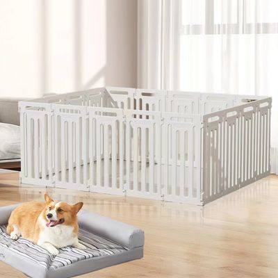 Materiale Principale Luciera in ferro di plastica per animali domestici Casa per cani di grandi dimensioni Colore personalizzato Caneletto di lusso interno / esterno