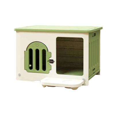 Materiale Principale Luciera in ferro di plastica per animali domestici Casa per cani di grandi dimensioni Colore personalizzato Caneletto di lusso interno / esterno