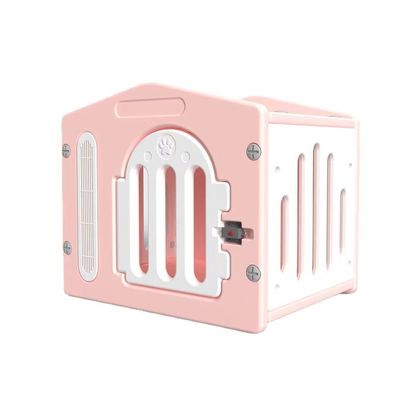 Materiale Principale Luciera in ferro di plastica per animali domestici Casa per cani di grandi dimensioni Colore personalizzato Caneletto di lusso interno / esterno