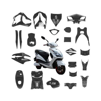 Tipo di modellazione in plastica ad iniezione diretta Parti in fibra di carbonio per paraurti auto Prototipo con base di stampo standard LKM personalizzata