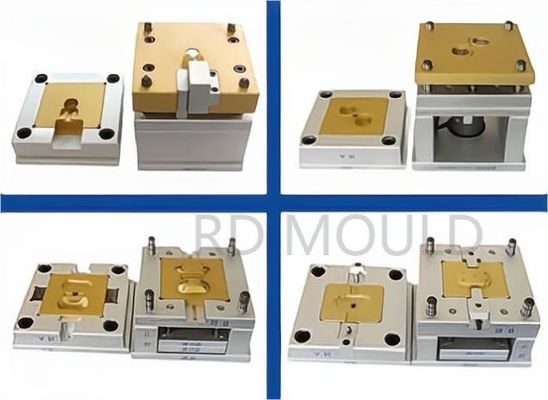 Acciaio/P20/718/Nak80/S316/AISI H13/Resina/gomma di silicio Servizio di stampaggio a caldo per stampi di plastica a iniezione
