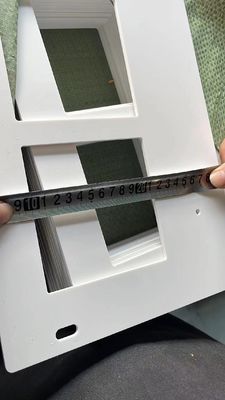 Servizio di taglio per la lavorazione di piastre/fogli di plastica ABS/acrilico/PP/PET/HDPE per soddisfare le esigenze del cliente