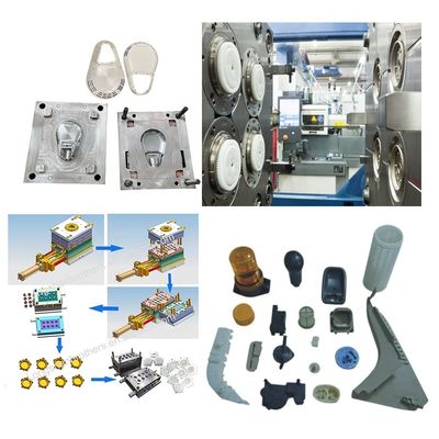 Parti di stampaggio a iniezione di plastica di alta precisione con design personalizzato con vita dello stampo di 250000-300000 colpi