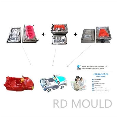 Servizio di stampaggio a iniezione di materie plastiche a superficie liscia per accessori per coperture di giocattoli per auto
