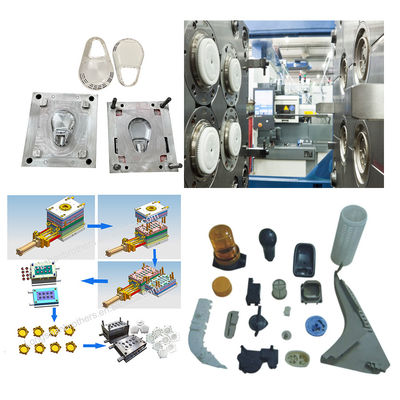 Parti di stampaggio a iniezione di plastica ad alta precisione per strumenti di bellezza