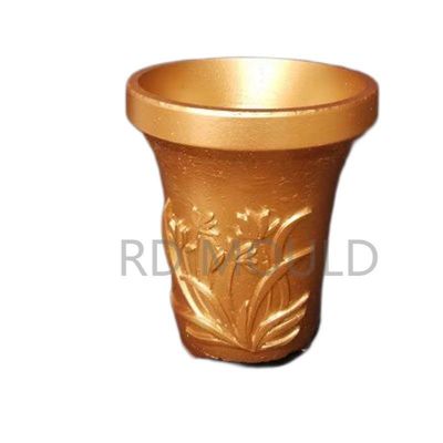 Parti di stampaggio a iniezione di plastica di precisione Stampi di vasi da fiori in cemento Disegno personalizzato