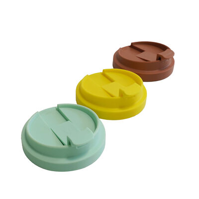 Coperchio in plastica per iniezione per uso alimentare, design a prova di perdite per bicchieri, tazze e bottiglie